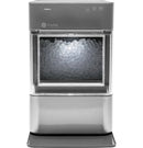 Countertop Nugget Ice Maker | Ice Machine with WiFi Connectivity | Smart Home Kitchen Essentials | Black Stainless