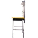 Work Bench Tool Storage Tool Workshop Table w/ Drawer and Peg