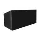 Dual Fuel Jug Holder – Aluminum Design for Two 5 Gallon Jugs, Black Storage Organizer for Trailers & Garages