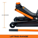 2 Ton (4000 lbs) Floor Jack - Car Hydraulic Trolley Lift