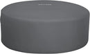 Inflatable Hot Tub Spa (71" x 26") | Portable Hot Tub with 2 Covers (1 Energy-Efficient Thermal Cover and 1 Standard Cover) | Fits Up to 2-4 Persons | Black