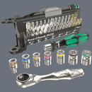 5003594001 8100 SB 2 Zyklop 3/8" Metric Ratchet Set ( Piece of 43)