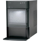 Countertop Nugget Ice Maker | Ice Machine with WiFi Connectivity | Smart Home Kitchen Essentials | Black Stainless
