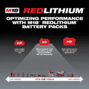 M18 18-Volt 5.0 Ah Lithium-Ion XC Extended Capacity Battery Pack