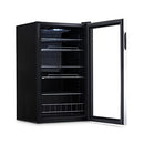 Beverage Refrigerator Cooler | 126 Cans Free Standing with Right Hinge Glass Door