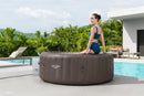 Inflatable Hot Tub Spa (71" x 26") | Portable Hot Tub with 2 Covers (1 Energy-Efficient Thermal Cover and 1 Standard Cover) | Fits Up to 2-4 Persons | Black