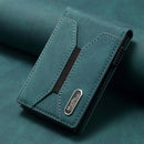 Automatic Pop-Up Card Holder Wallet with Elastic Band – Synthetic Leather Card Case