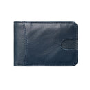 Genuine Cowhide Leather Card Holder Wallet with Money Clip
