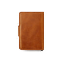 Men’s RFID Blocking Wallet with Card Holder and Hasp Closure – Brown Leather Wallet