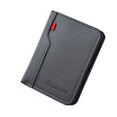 Men’s Vertical PU Wallet – Lightweight Waterproof Card Holder Wallet