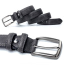 Men's Vintage PU Leather Belt – Classic Pin Buckle Designer Belt for Jeans & Casual Wear
