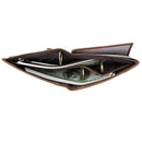 RFID Genuine Cowhide Leather Bifold Wallet – Crazy Horse Short Wallet