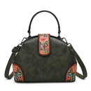 Women’s Printed Ethnic Crossbody Bag – Embroidered Casual Shoulder Bag
