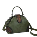 Women’s Retro Embossed Crossbody Bag – Casual PU Shoulder Handbag