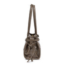 Women’s Vintage PU Leather Underarm Bag – Casual Handheld Shoulder Bag