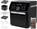 Air Fryer 6.8Qt, Dual Blaze with 360 ThermoIQ Tech