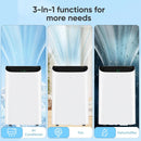 Portable Air Conditioner Cools Up to 700 Sq.Ft, 3-IN-1 Energy Efficient Portable AC Unit with Remote Control & Installation Kits for Large Room, Campervan, Office, Temporary Space