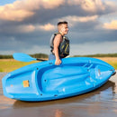 6' Youth Kayak with Paddle. Designed for Stability and Safety, It's The Perfect Choice for Young Paddlers Ready to Conquer The Water